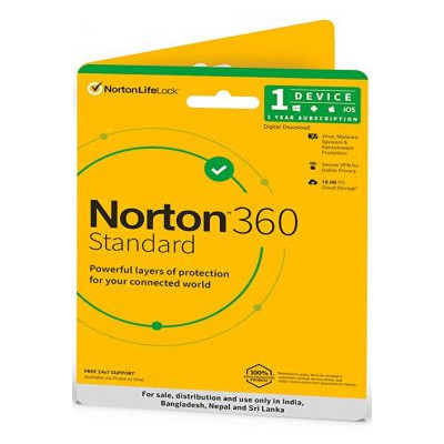 Norton 360 Standard | 1 User 1 Year (1PC / 1Year)