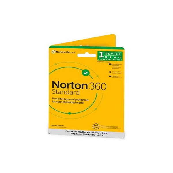 Norton 360 Standard | 1 User 1 Year (1PC / 1Year)