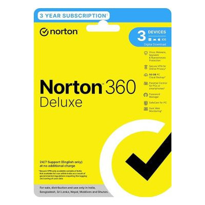 Norton 360 Deluxe | 3 User 3 Year