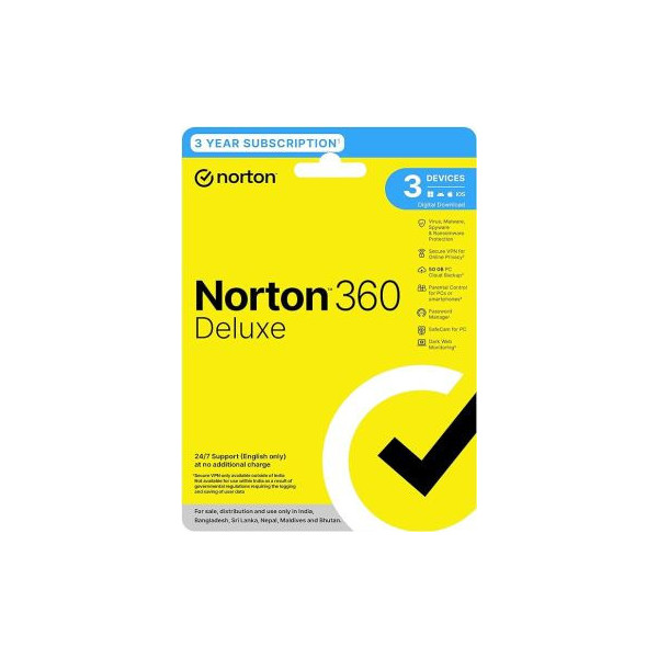 Norton 360 Deluxe | 3 User 3 Year