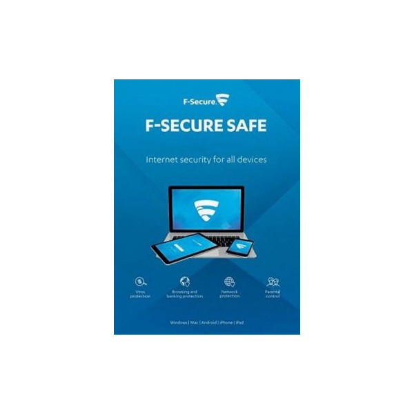 F-Secure Safe 3 PC 1 Year