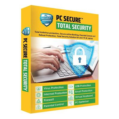 PC Secure Total Security Antivirus 1PC 1Year