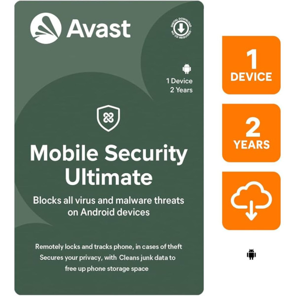 Avast Mobile Ultimate 1pc 1y (1PC / 1Year)