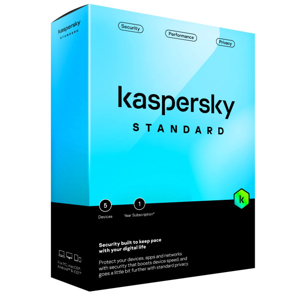 Kaspersky Standard 1 User - 1 Year