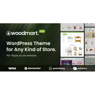 WoodMart – Multipurpose WooCommerce WordPress Theme
