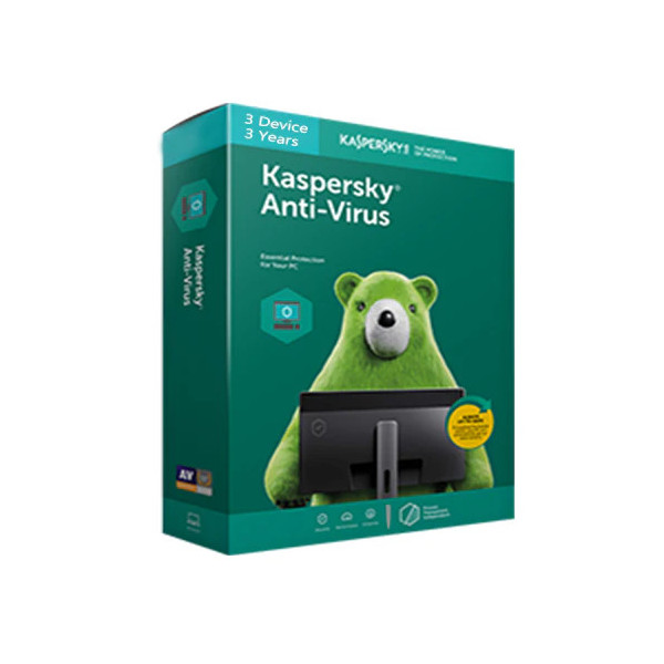 Kaspersky Antivirus 3 User 3 Years