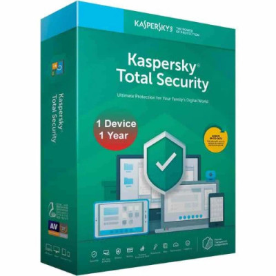 Kaspersky Total Security 1 User 1 Year