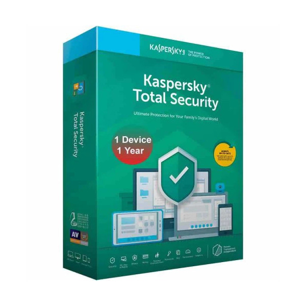 Kaspersky Total Security 1 User 1 Year