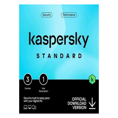 kaspersky standard 3device 1year (3PC / 1Year)
