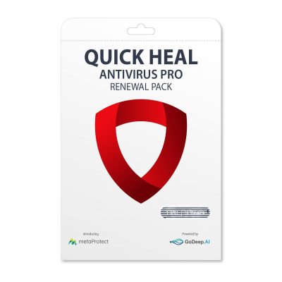 Renewal Quick Heal Antivirus Pro 5PC 1Y (5PC / 1Year)