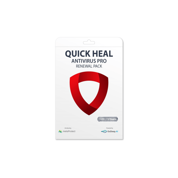 Renewal Quick Heal Antivirus Pro 5PC 1Y (5PC / 1Year)