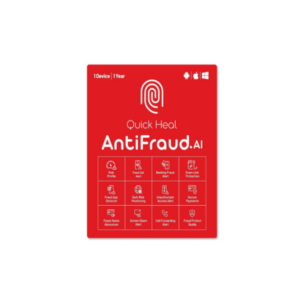 Quick Heal AntiFraud.AI Android/iOS/Windows